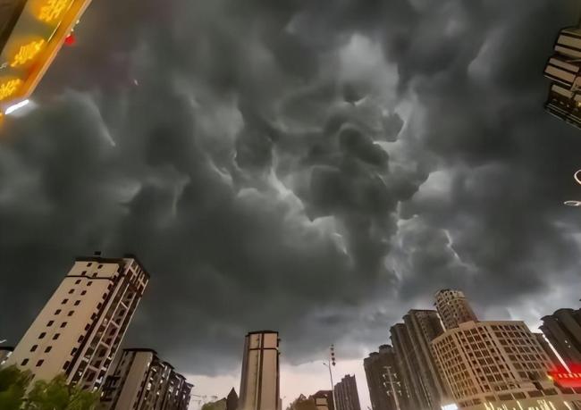 江西暴雨淹没路面，路过司机跳下车捞鱼，伸手一把扎住拎走