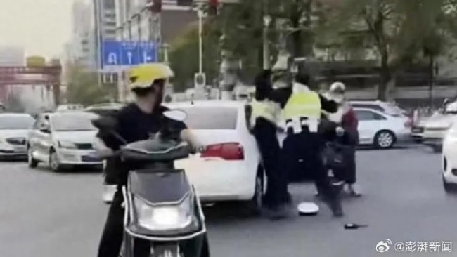 两警务人员路口打架"？天津警方：四人被处理，严肃整顿队伍