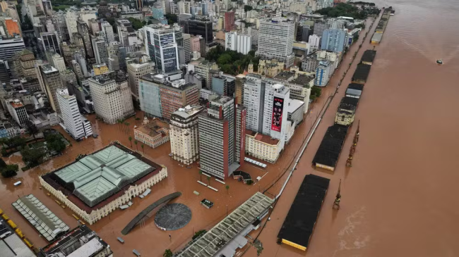 巴西南里奥格兰德州暴雨已致78人死亡
