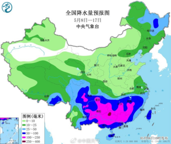 京津冀10日至11日或遇强对流天气 局地风力可达9级