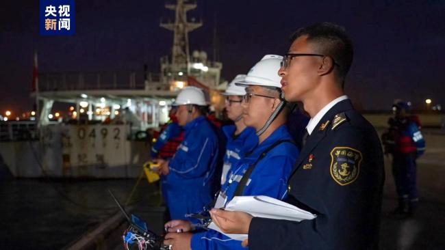 渤海湾初度顽劣见度海空立体搜救演练举行