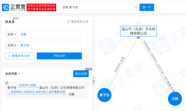 汪峰名下共关联20家企业 情感风波后聚焦商业版图