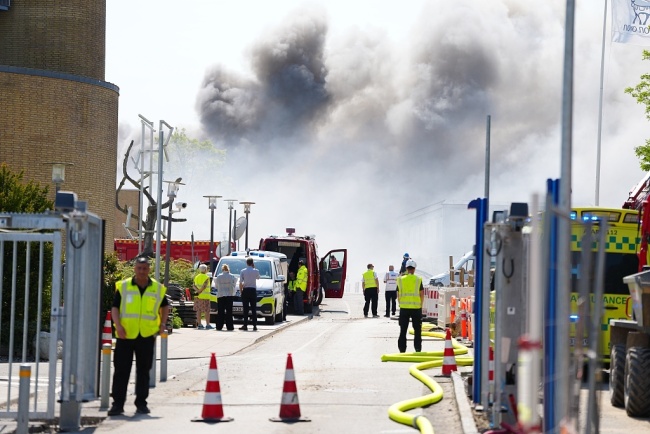 丹麦诺和诺德制药公司一办公楼发生火灾