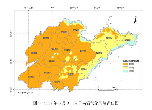 局地可达40℃以上 山东发布高温橙色预警