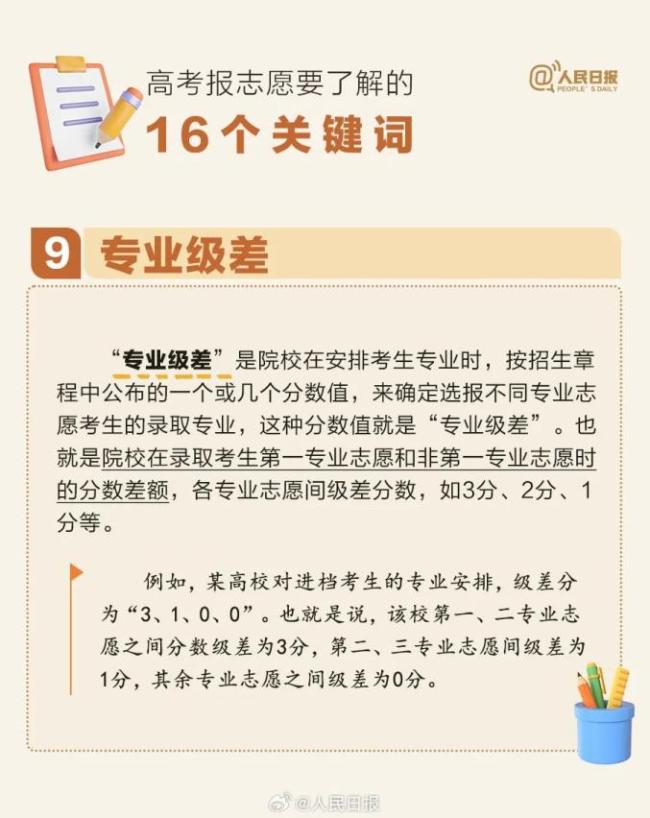 报志愿的16个关键词 解锁高考志愿填报秘籍