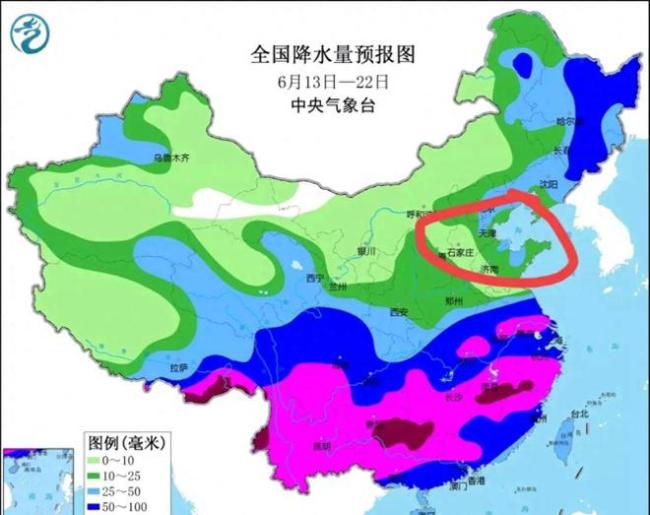 明日14号天气预报：新一轮降雨确认，暴雨分布如下，山东迎来大雨——北方喜雨降临，缓解高温干旱