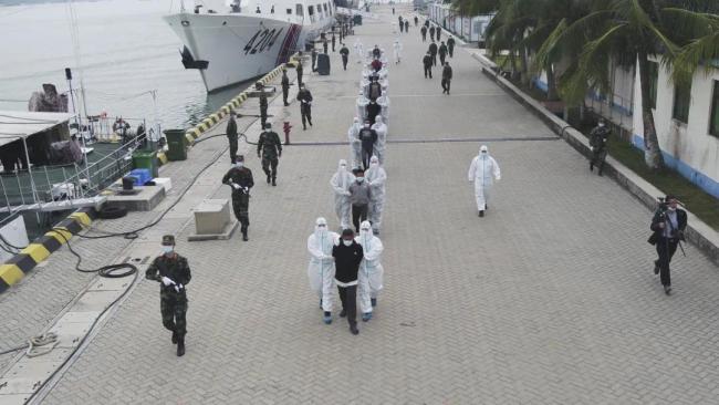 中國海警5年來繳獲毒品8.729噸、製毒物品2.182噸