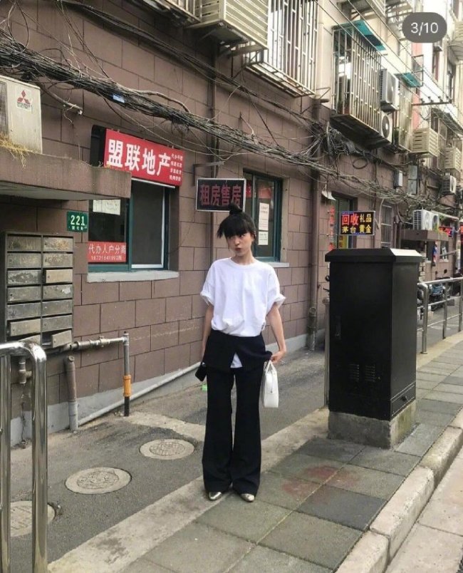 韩国博主来中国的街拍
