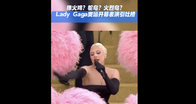 LadyGaga像火烈鸟一样窜出来 粉红风暴席卷时尚界