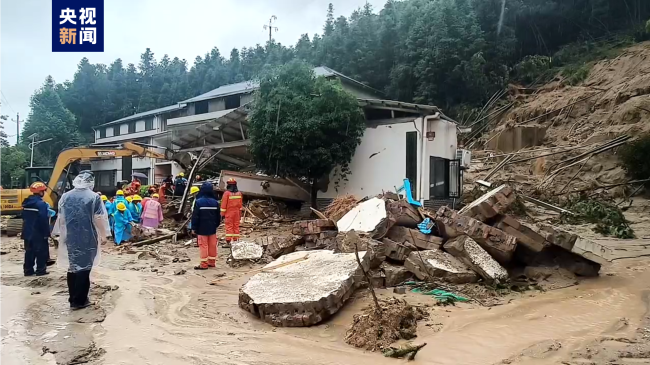 湖南衡阳山体滑坡现场救援结束 15人遇难6人受伤