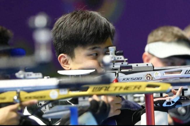 刘宇坤晋级巴黎奥运会男子步枪决赛