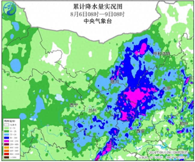 受锋面气旋影响京津冀局地有大暴雨