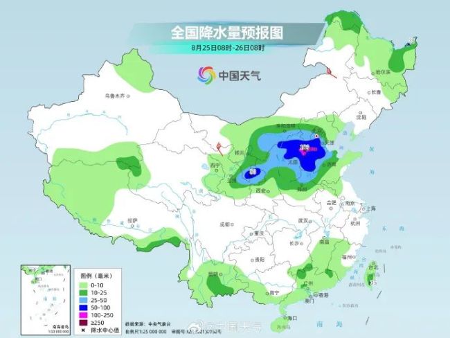 内蒙古陕西等地局部有大到暴雨 多地发布预警严防灾害