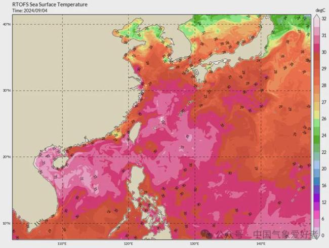 博主：台风摩羯挑战南海气候极限