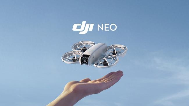 大疆发布其最轻最小无人机DJI Neo