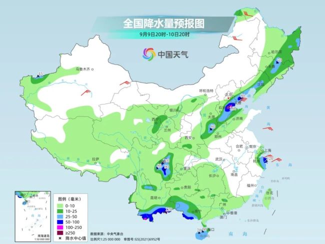 未來10天北方三輪降雨 南方多地高溫或破曆史紀錄