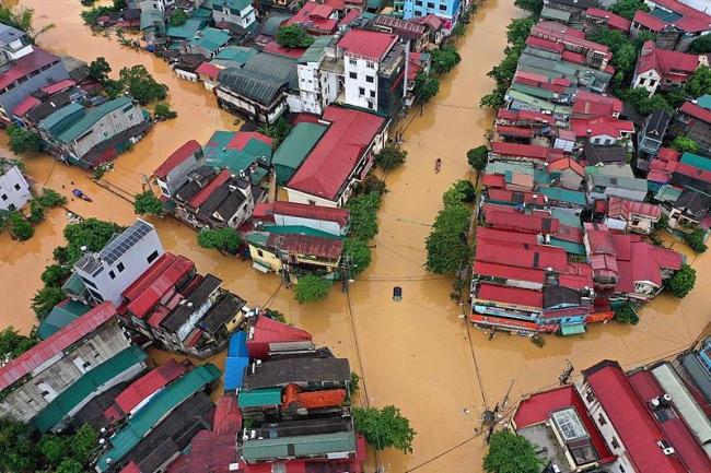 台风“摩羯”已在越南造成152人死亡