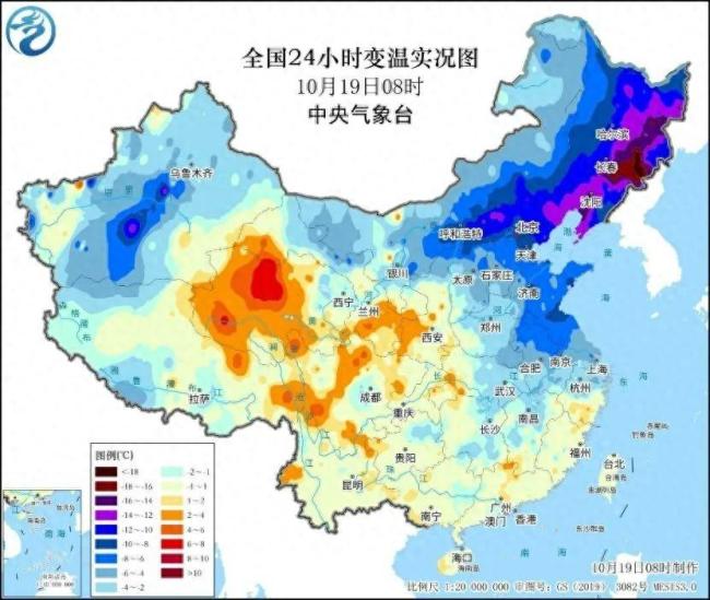 今起我国将有大范围雨雪天气