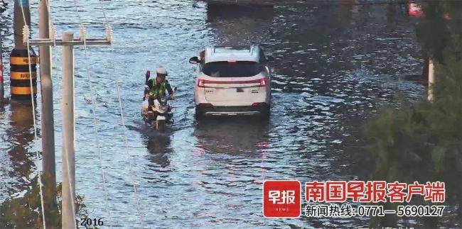 海水灌入北海市区：天文大潮所致 罕见高潮位引发关注