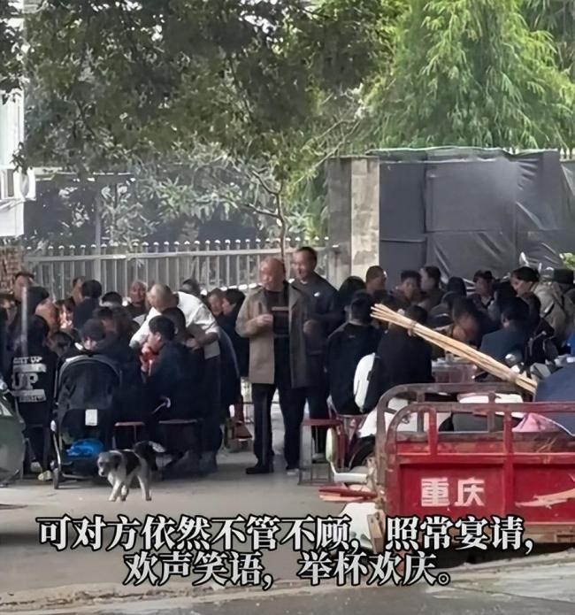 凶手出狱后在受害者家门口摆宴 挑衅行为激起公愤