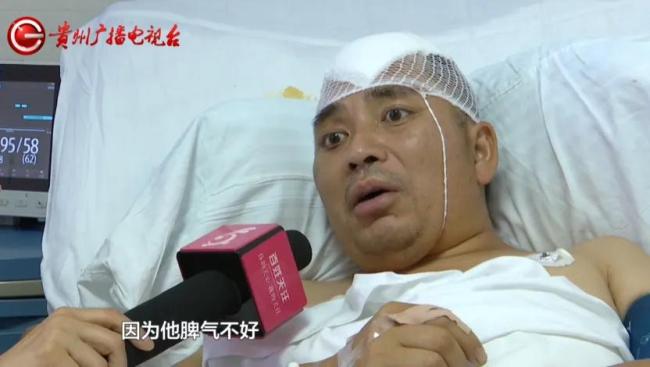 男人跟一又友喝酒被其偷袭进ICU 头盖骨取出来10多块