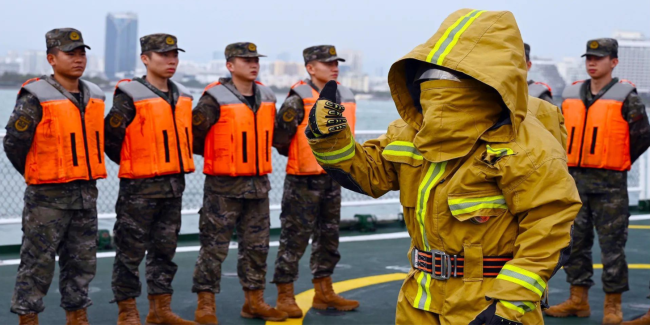 超燃！海警新年开训大片震撼来袭