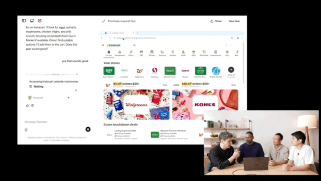 OpenAI智能體可按用戶需求下單購物