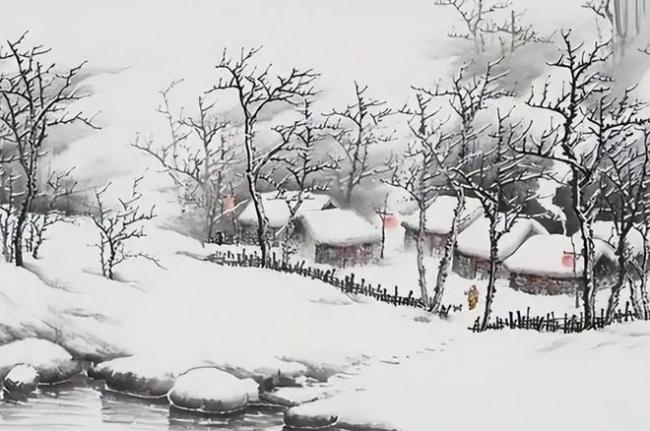 今日進五九,，老話“五九雪花稠，吃喝不用愁” 預示來年豐收