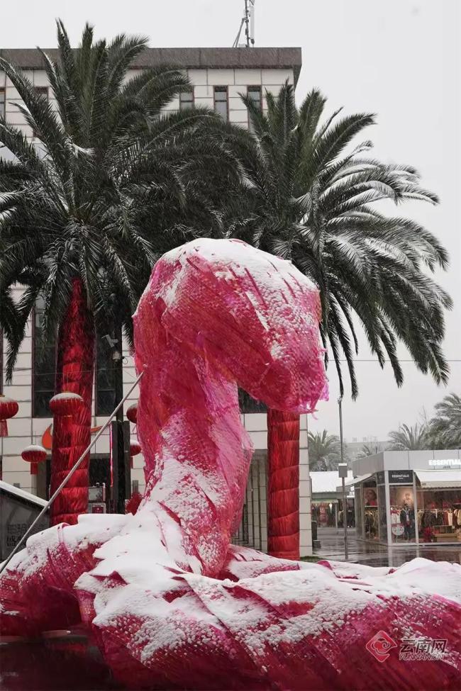 雪落昆明解鎖限定美景 新春童話世界等你來探