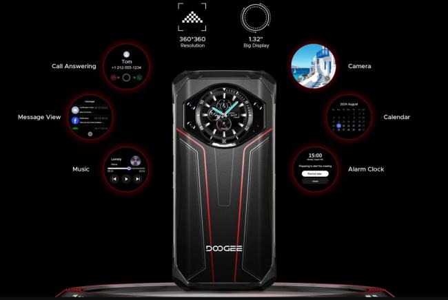 国产Doogee S119三防手机发布 超大电池强劲续航