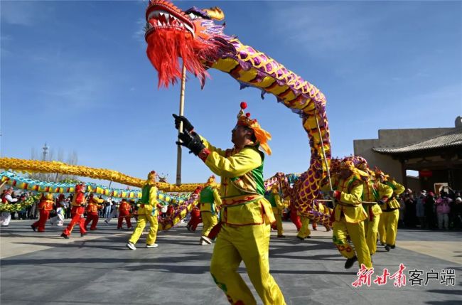 喜庆祥和陇原春 多地共庆佳节