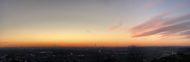 今天是大年初七 日出美景送返程