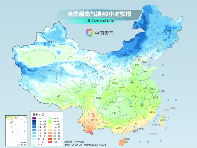开工第一周两轮冷空气来袭，还有大范围雨雪天气