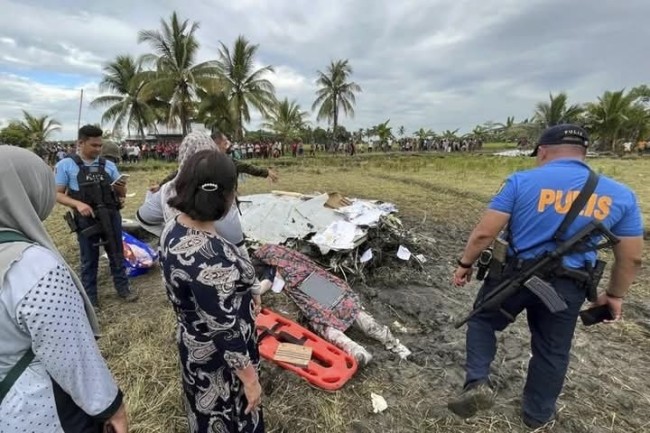 美國軍方飛機在菲律賓墜毀 4人死亡 美使館將發(fā)詳細聲明