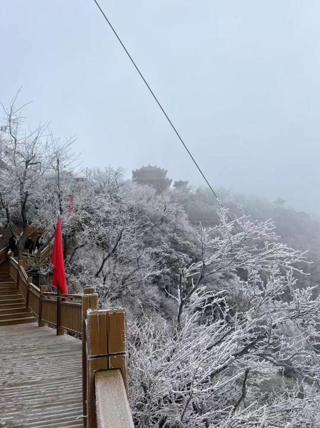  《国色芳华》热播带火沂山春节游，冰雪奇观+非遗引客增长超两成