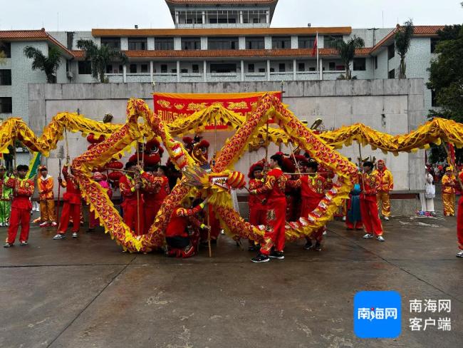 换花节百年民俗“装马匹”巡游现场 传统文化的魅力再现