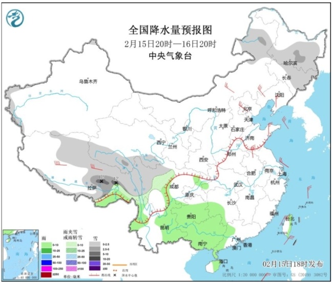 南方大范圍陰雨持續(xù) 華北黃淮陸續(xù)迎雨雪 冷空氣頻繁南下