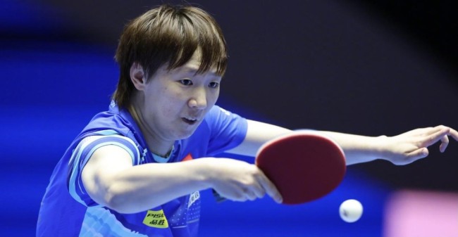 王曼昱打出11比0 霸气表现晋级16强