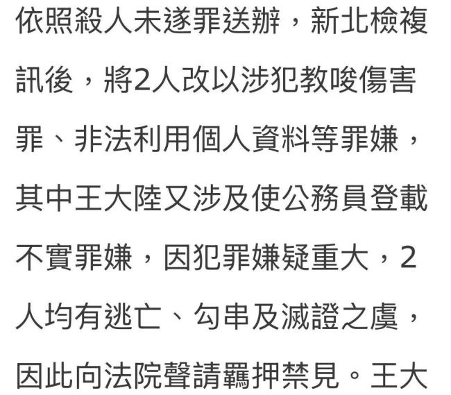 王大陸涉殺人未遂改傷害罪 教唆傷人風(fēng)波