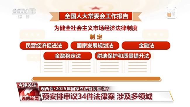 2025年国家立法有何重点？一文为你全梳理