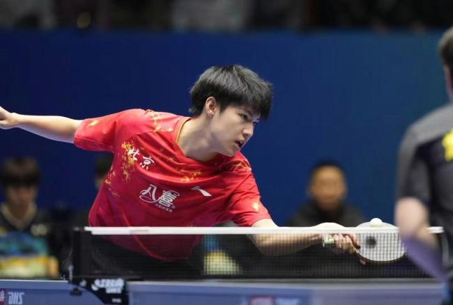 马龙黄友政3比0周启豪袁烜松 北京队完胜广东队