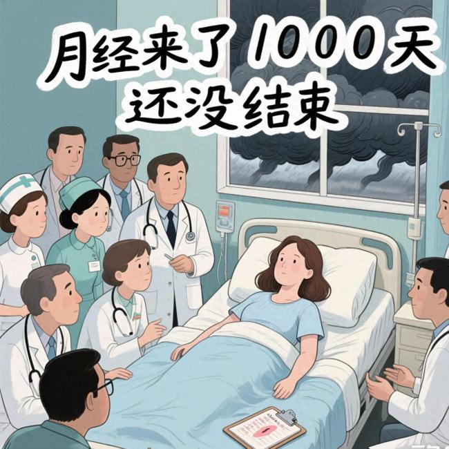 美国一女子月经持续1000天
