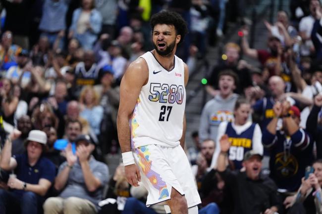 NBA季后賽：掘金vs快船 穆雷首節(jié)12分率隊(duì)領(lǐng)先 穆雷半場全能表現(xiàn)