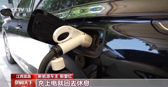 高速服务领域的新能量车辆的充电数量在五月日