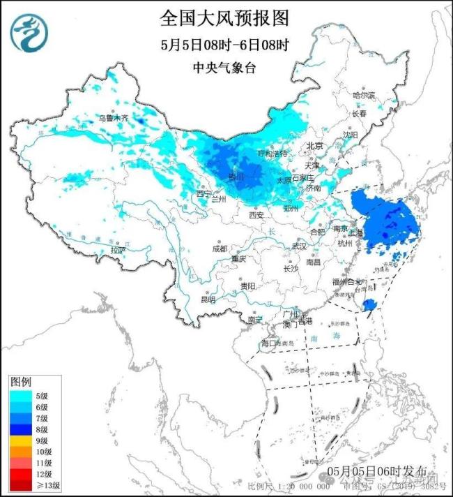 江蘇將有8級以上陣風(fēng) 冷空氣來襲注意防范