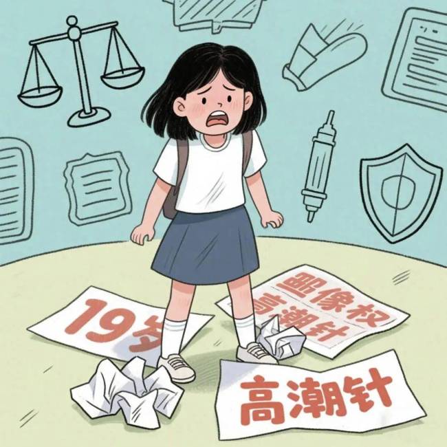 女大學(xué)生哭泣照被黃色網(wǎng)站等盜用 照片淪為不良廣告“門面”