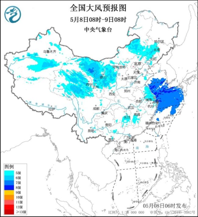 江南华南有较强降水和强对流过程 关注次生灾害防御