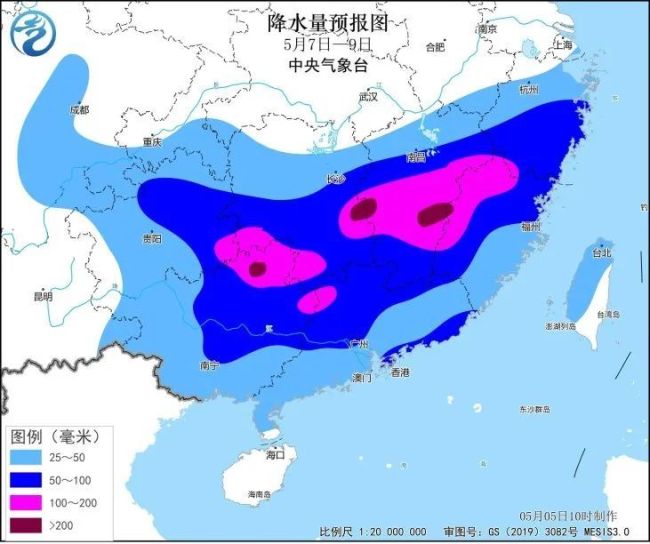 南方迎新一輪大范圍降水 警惕強對流災(zāi)害
