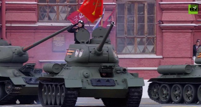 俄红场阅兵为何没啥全新装备 现役主战装备为主