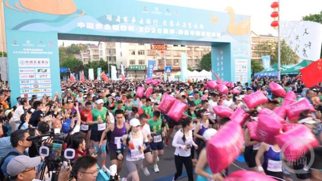 博主跑完半馬問鹵鵝哥為什么不投喂 鹵鵝元素成亮點